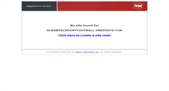 Desktop Screenshot of albanyacademyfootball.stackvarsity.com