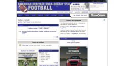 Desktop Screenshot of americanheritagebocadelrayfootball.stackvarsity.com