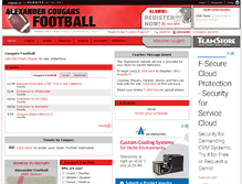 Tablet Screenshot of alexanderhighschoolfootball.stackvarsity.com